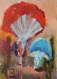 mushroom #05, Acryl on canvas, 150x110cm, 2021
